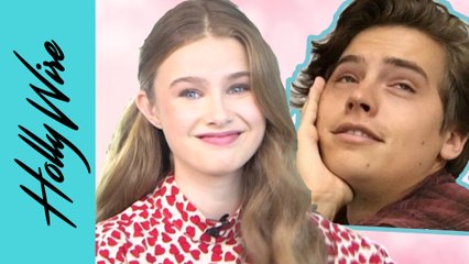 Trinity Likins Talks Playing Cole Sprouse’s Little Sister On Riverdale & On Set Pranks