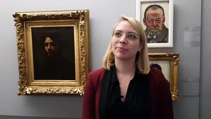 Anne Sophie Poirot experte de Hodler et Courbet, explique le besoin des deux artistes à se peindre eux-mêmes