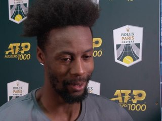 Rolex Paris Masters - Monfils : "Un match dur"