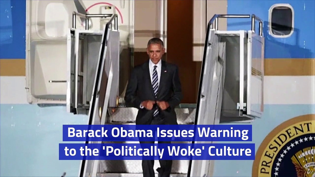 Barack Obama Issues Warning to the 'Politically Woke' Culture