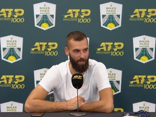 Rolex Paris Masters - Paire : "J'ai fait le point du match"
