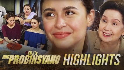 Alyana is touched by the support of her family | FPJ's Ang Probinsyano