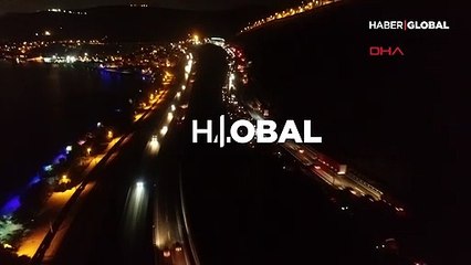 TEM'de trafiği kilitleyen feci kaza