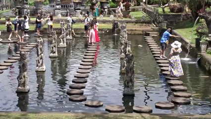 Tirta Gangga le palais des eaux à Bali
