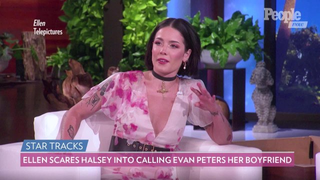 Ellen DeGeneres Tricks Halsey Into Confirming Evan Peters Is Her Boyfriend: 'I Wasn't Ready'