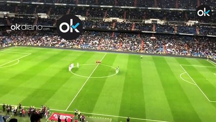Homenaje a Sergio Ramos en el Bernabéu
