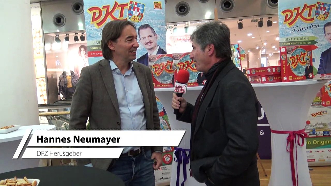 DFZ Herausgeber Neumayer stellt DKT Favoriten vor