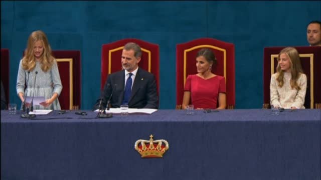 La princesa Leonor viaja el lunes a Barcelona para asistir a los Premios Princesa de Girona