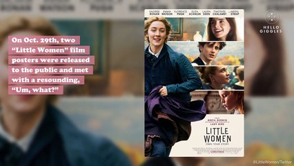 Twitter is trolling the new Little Women official poster