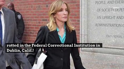 Crying & Hardly Eating! Felicity Huffman A Shattered Wreck Behind Bars
