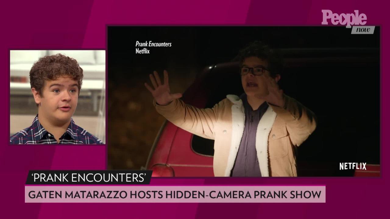 Why Does Stranger Things' Gaten Marazzo Wear Mismatched Shoes? They're His 'Best Friend Shoes'!