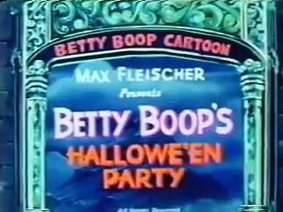 Betty Boop's Hallowe'en Party (1933)