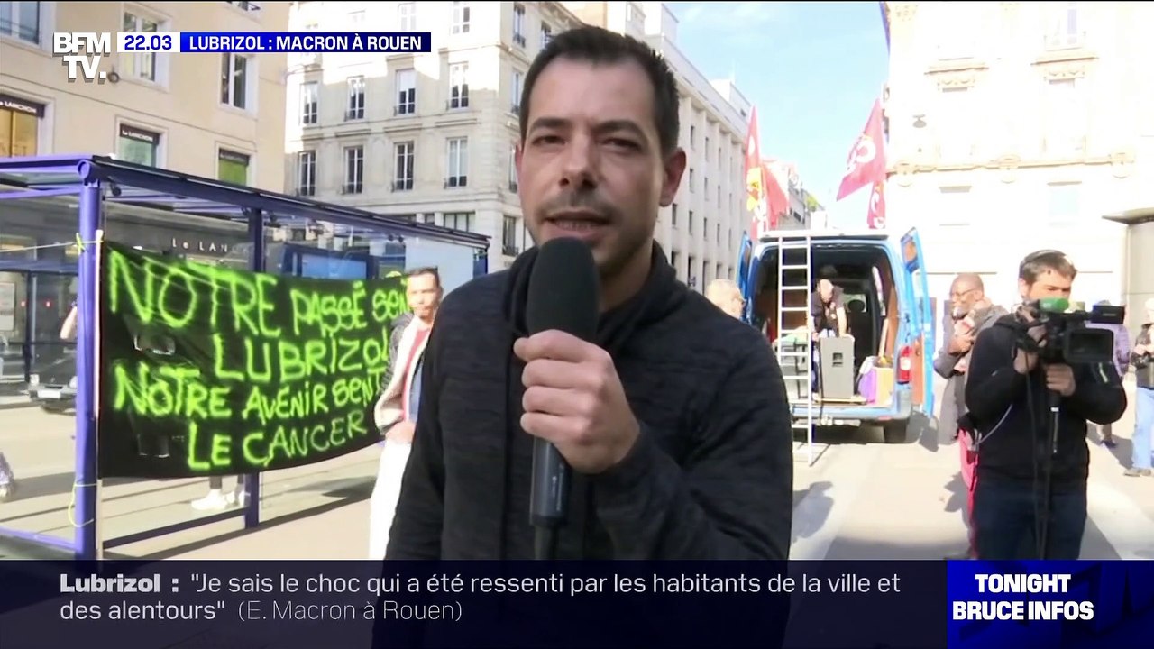 Lubrizol: Macron à Rouen - 30/10