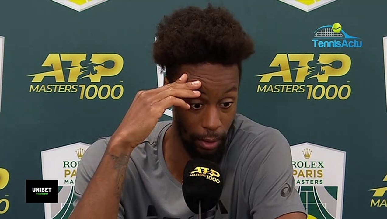 Rolex Paris Masters 2019 - Gaël Monfils : "Les gens me saoulent avec ce Masters"