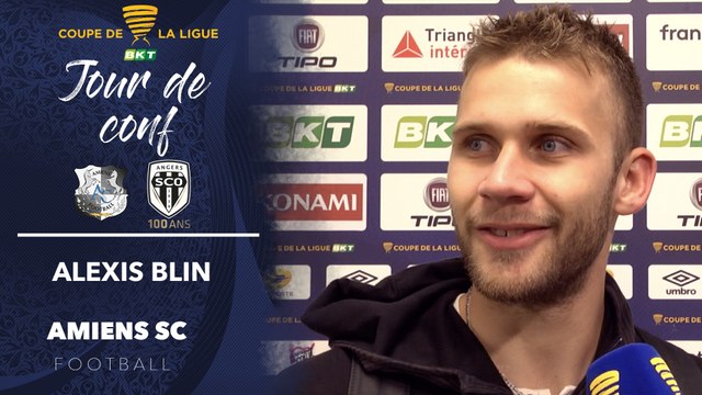 Après le match Amiens SC - Angers SCO - Alexis Blin