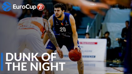 7DAYS EuroCup Dunk of the Night: Dejan Todorovic, MoraBanc Andorra