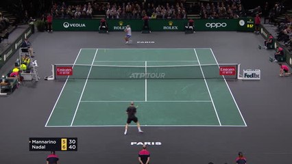 TENNIS: Paris Masters: Nadal bt Mannarino (7-5 6-4) - video Dailymotion