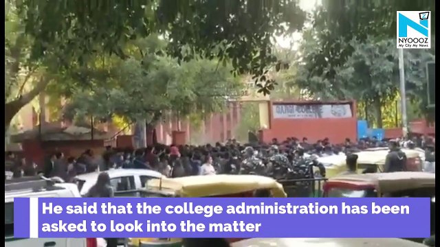 HRD minister blames outsiders for mass molestation in Gargi College