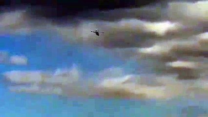 Şehitleri taşıyan helikopter