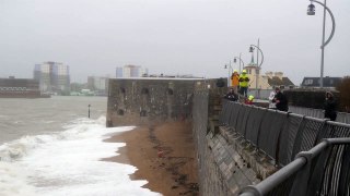 Storm Ciara at Southsea and Old Portsmouth