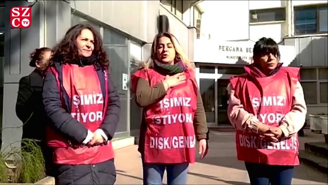 AKP’li belediyenin işten attığı işçileri tartakladılar