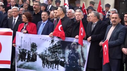 Hataylılardan KKTC Cumhurbaşkanı Akıncı’ya tepki