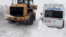 Malatya’da kardan dolayı kapanan 59 mahalle yolu ulaşıma açıldı