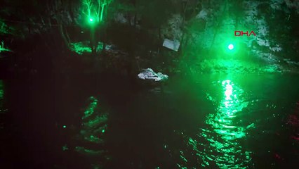 Munzur Nehri'nde su samurları görüntülendi