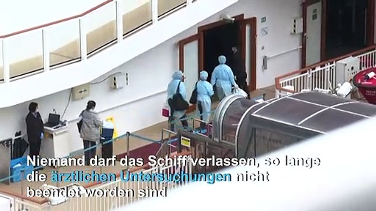 Coronavirus: Tausende Passagiere sitzen auf Luxusliner fest