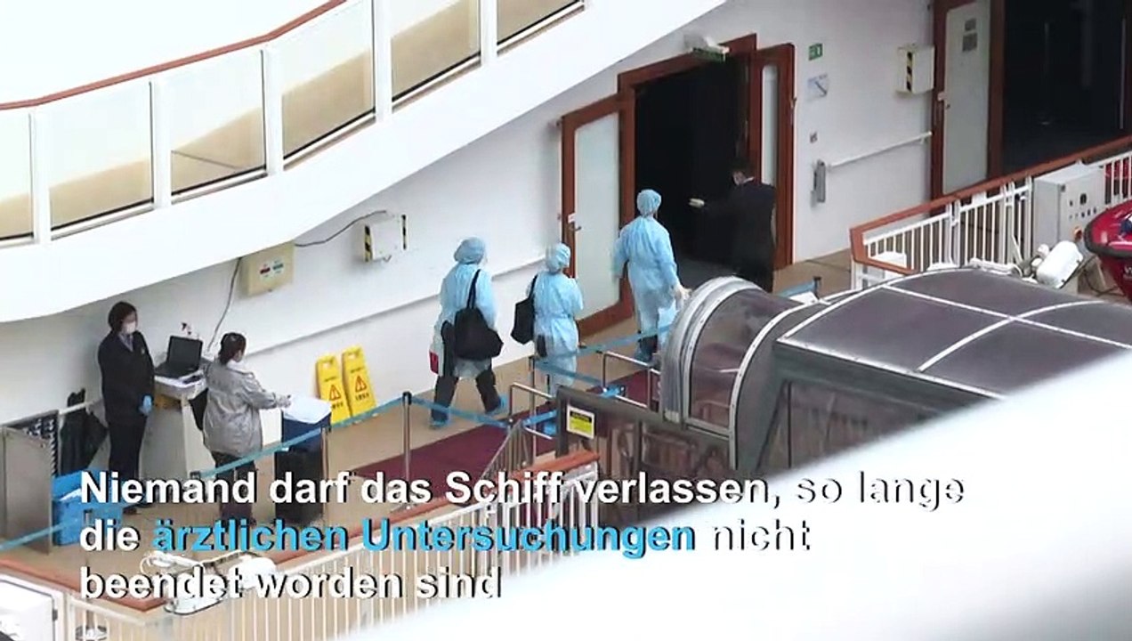 Coronavirus: Tausende Passagiere sitzen auf Luxusliner fest