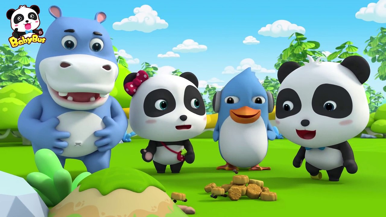 Policeman Kiki Catches Mooncake Thief - Police Cartoon - Nursery Rhymes - Kids Cartoon - BabyBus
