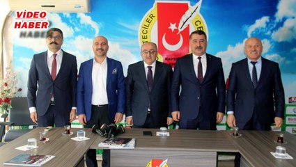 (5 Şubat 2020) KGC BAŞKANI ALTINKAYA TÜRK EĞİTİM-SEN HEYETİNİ AĞIRLADI