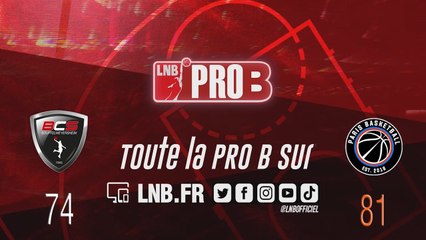 PRO B : Souffelweyersheim vs Paris (J18)