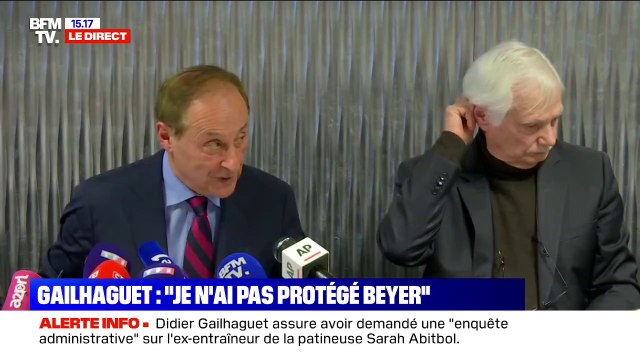 Denis Gailhaguet: Je n'ai absolument pas protégé Gilles Beyer
