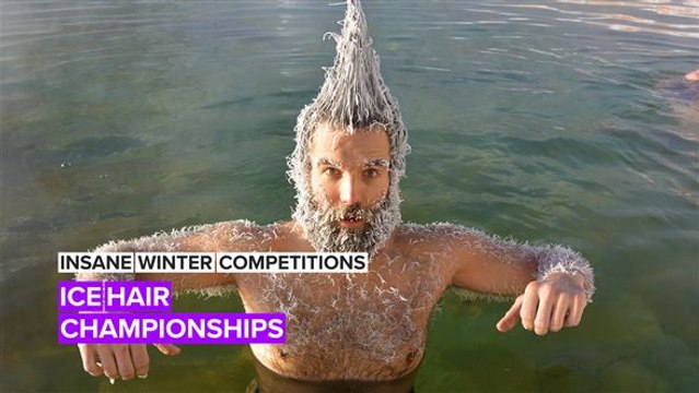 Insane Winter Competitions: Who deserves the hair freezing Championship?
