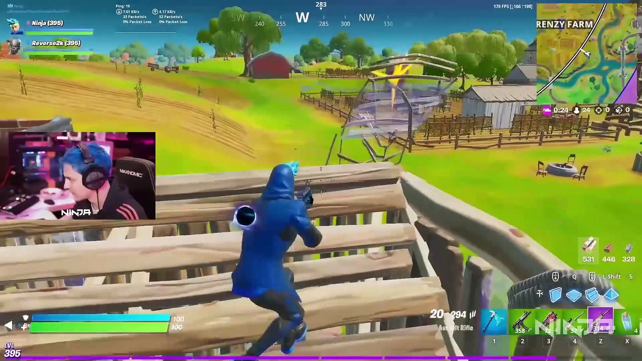HITTING THE DOUBLE SNIPES BABY! - FORTNITE