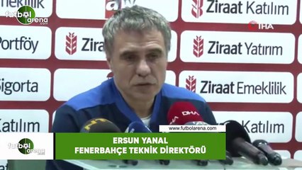Ersun Yanal: "Bugün futbol konuşabileceğimiz bir gün değil"