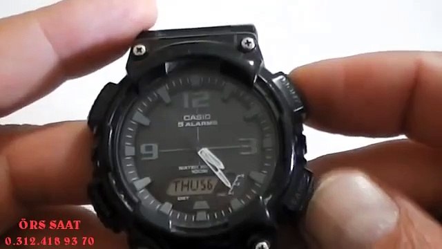 CASIO AQ-S810 AYAR VE ÖZELLİKLERİ / AQ-S810 SETTINGS AND FEATURES