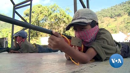 Know why Mexican Kids are Being Trained to Handle Arms