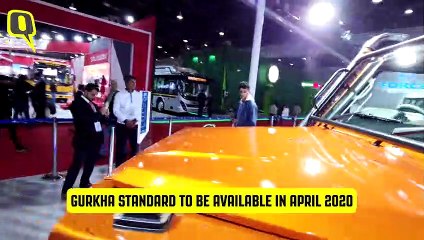 New Gurkha Revealed at Auto Expo 2020| The Quint