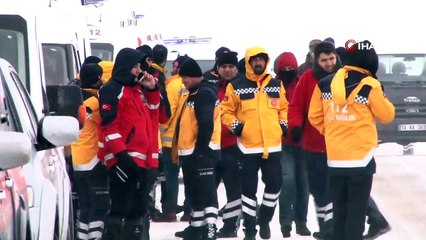 Facianın olduğu bölge çığ riskine karşı boşaltıldı