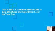 Full E-book  A Common-Sense Guide to Data Structures and Algorithms: Level Up Your Core