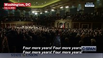Republicans Chant 'Four More Years' At Trump's 2020 State Of The Union Address