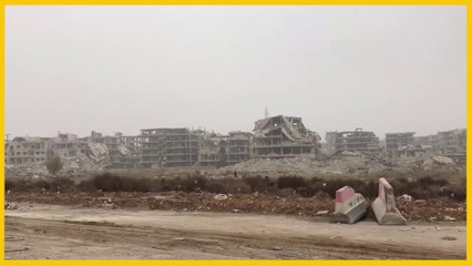 Syrie : la Ghouta, dévastée par les bombardements