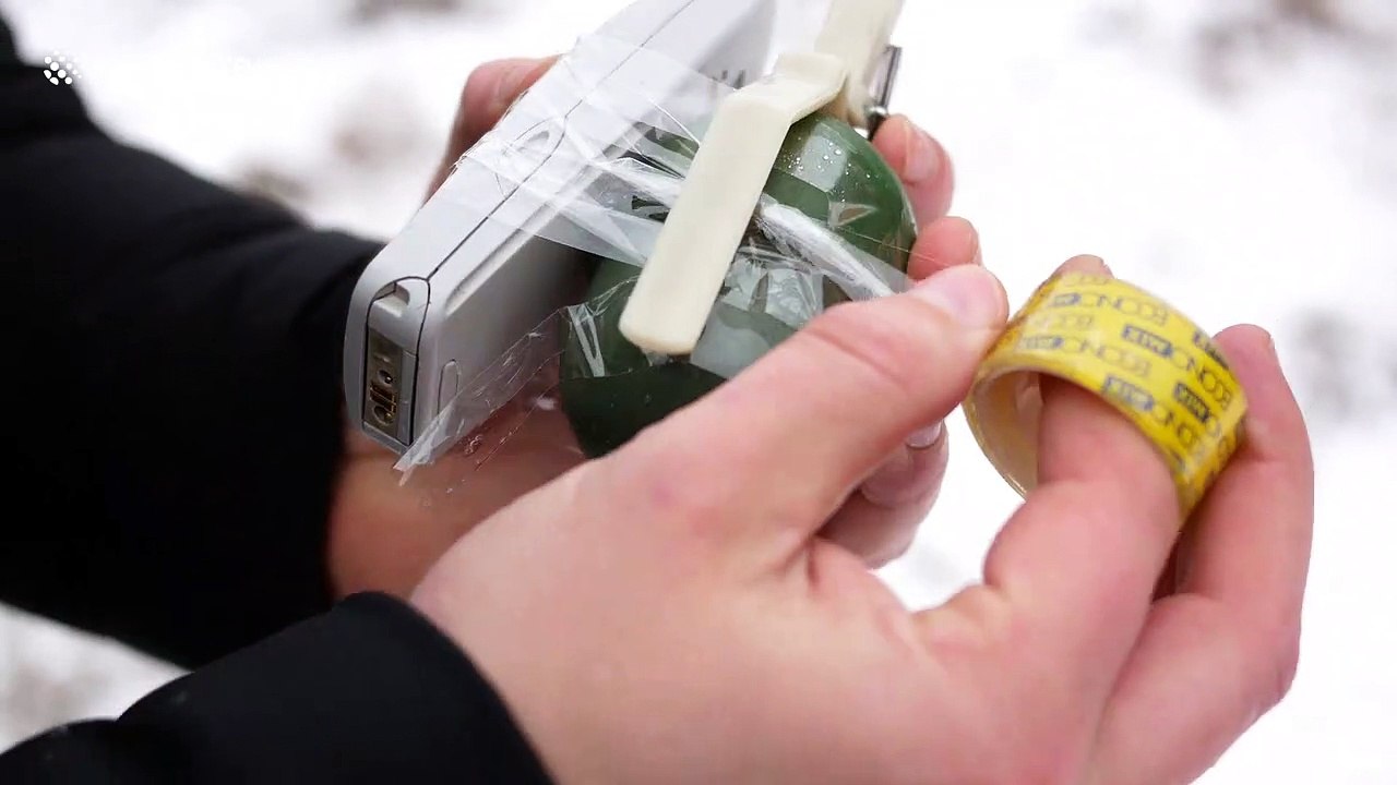 Nokia phone still runs even after being blown up by heavy duty firecracker