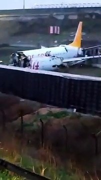 Accidente aéreo en Estambul
