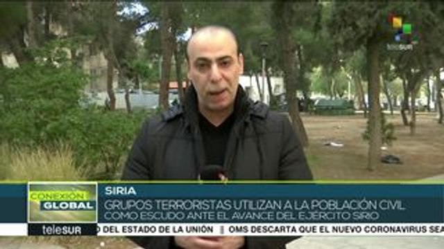 Siria: terroristas en Idlib impiden la salida de la población civil