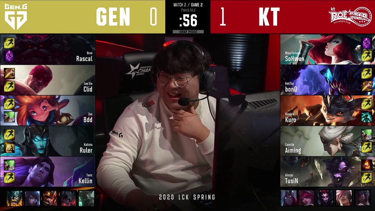 KT vs GEN Highlights ALL GAMES   LCK Spring 2020 W1D1