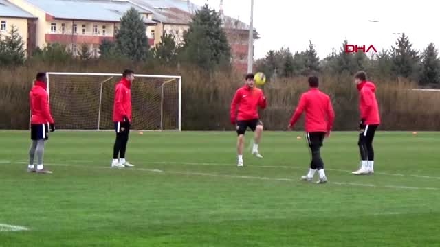 Spor hes kablo kayserispor, antalyaspor maçı hazırlıklarını sürdürdü