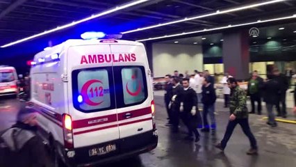 Sabiha Gökçen Havalimanı'nda pistten çıkan uçak kazasında yaralananlar, Kartal Eğitim Araştırma...